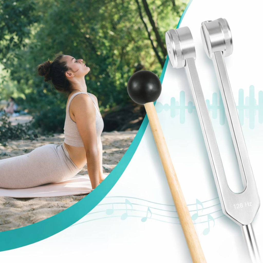 NeuroVibe 128 Hz Mélyrezgéses Hangvilla Feszültségoldás Támogatására