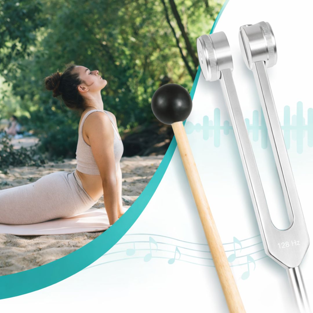 NeuroVibe 128 Hz Mélyrezgéses Hangvilla Feszültségoldás Támogatására