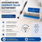Prémium Extra Gravírozó Fej Készlet (30 db) – hogy még tovább alkothass.