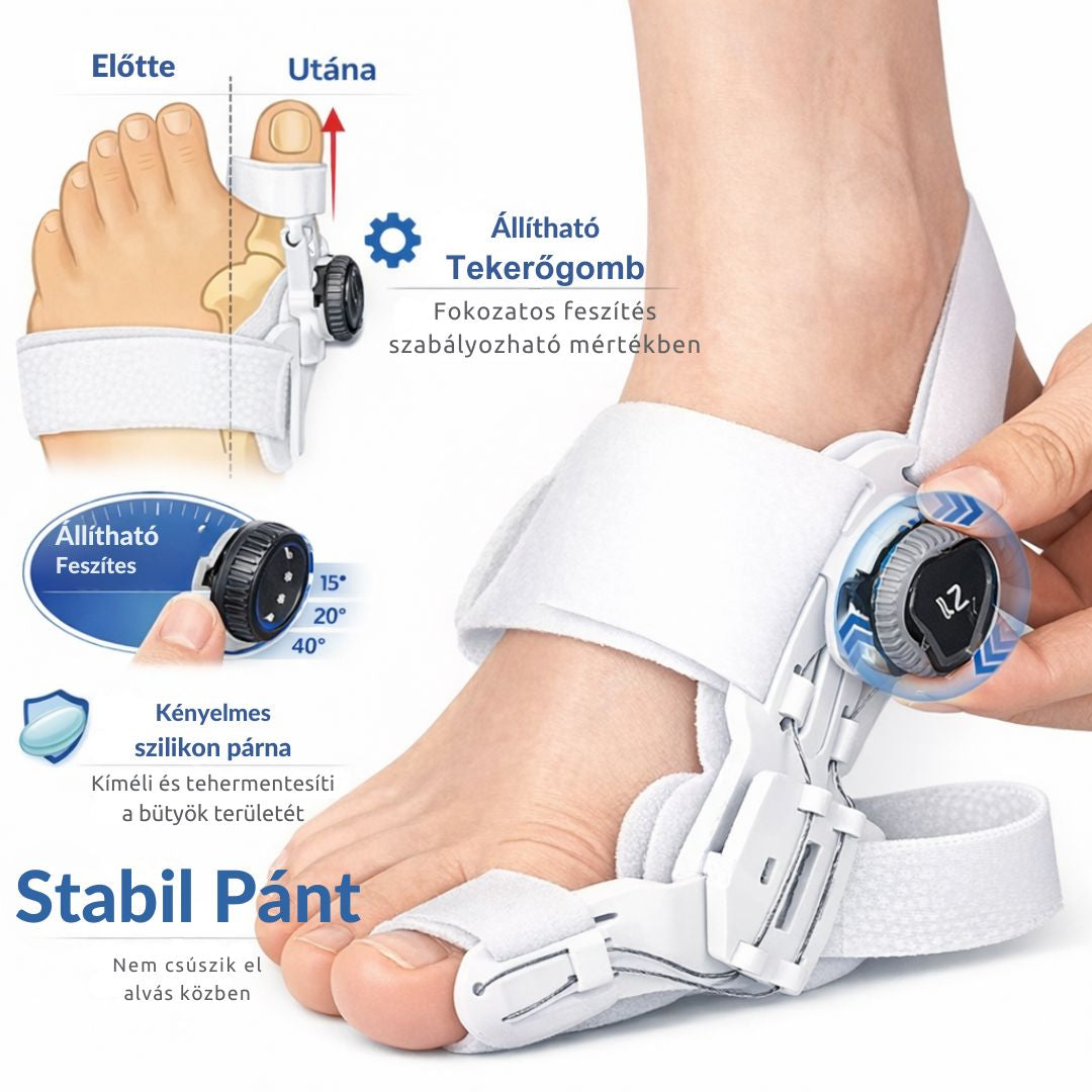 OrthoFlex Éjszakai Bütyök Korrektor