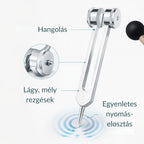 NeuroVibe 128 Hz Mélyrezgéses Hangvilla Feszültségoldás Támogatására