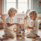 Montessori OkosÉpítő - Fa Kirakójáték 10db Kártyával