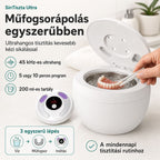 SínTiszta Ultra - Ultrahangos Műfogsor, Fogszabályzó- és Síntisztító