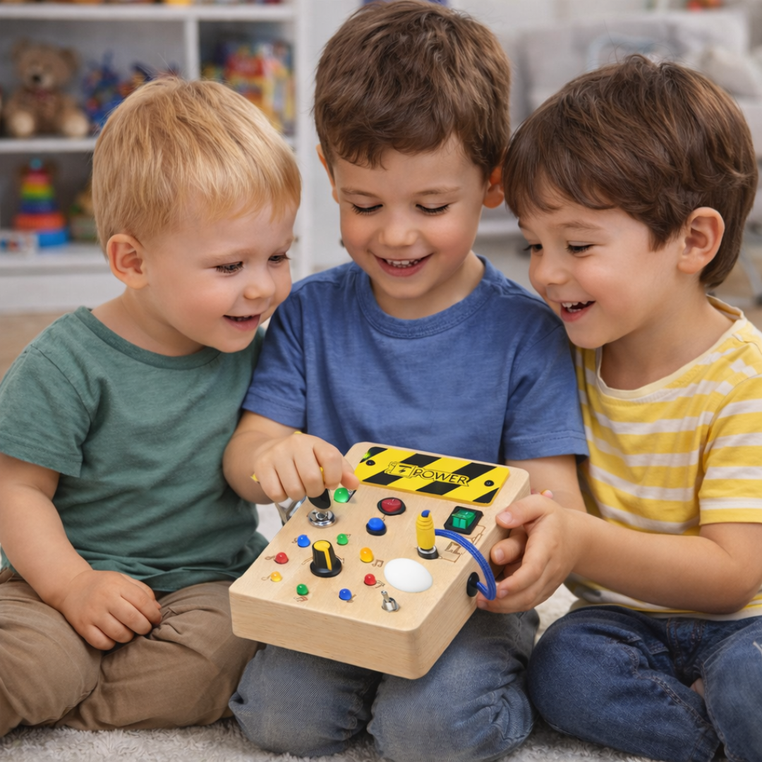 Montessori Kapcsolókaland - Kapcsolótábla, Amit Végre Szabad Nyomogatni